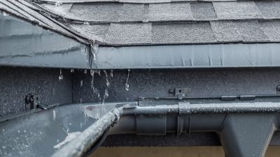 Gutter System After Cleaning