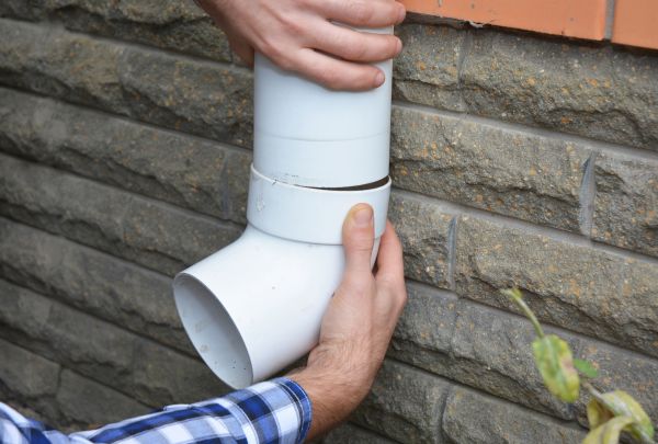 Drainage Downspout Repair in El Dorado Hills
